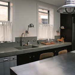 Concrete kitchen countertops - Kitchen Countertops
