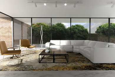 Living room - living room idea in Orlando