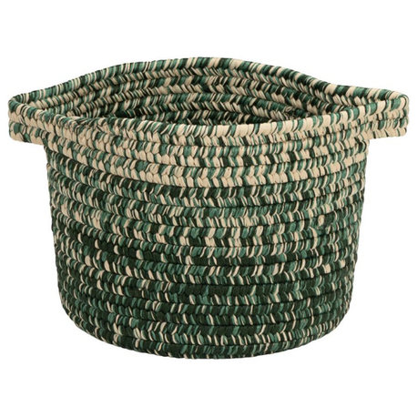 Monet Ombre Basket, Green 16"x16"x20"