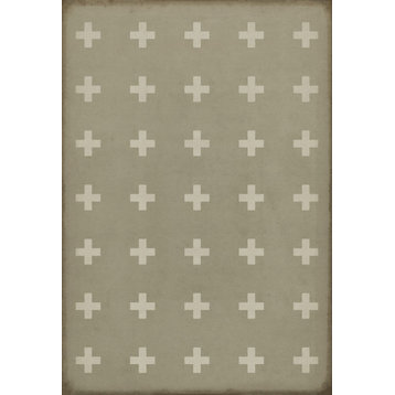 Pattern 24 Kalamos 52x76 Vintage Vinyl Floorcloth