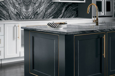 Inspiration for a modern kitchen remodel in Louisville