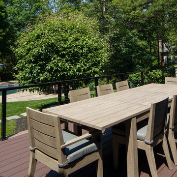 Rear Yard Deck and Patio Makeover