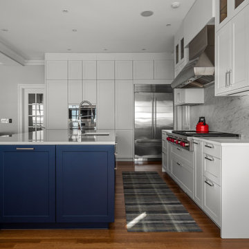 LEICHT Luxury kitchen design in Shoreline Serenity, Stamford CT