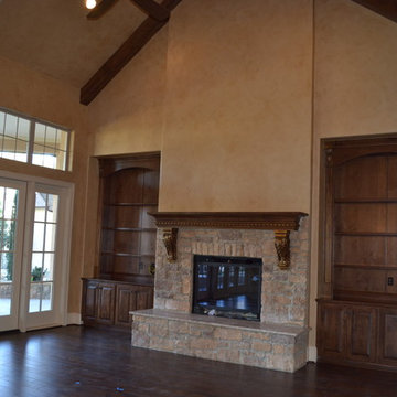 Glazed Family Room Walls