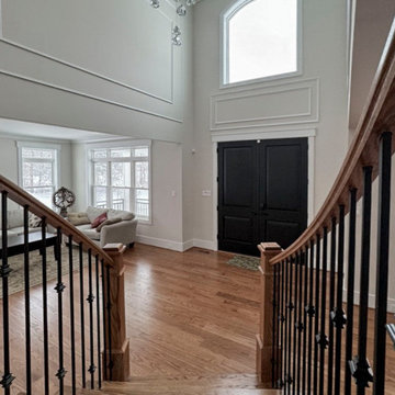 Project #117 | Custom Twist on a Classic L-Shaped Stair
