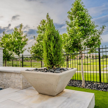 Frisco Waterfront & Fire Retreat | Outdoor Living Entertainment Hub