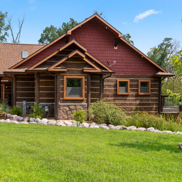 Concrete Log Siding Homes