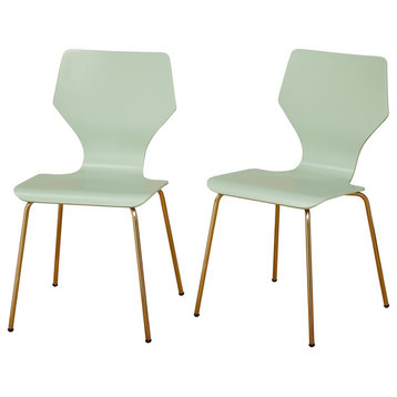 angelo:HOME Enna Dining Chair, Set Of 2, Mint