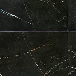 Black Imperium Marble Tiles (1200mm x 600mm x 100mm) - Wall And Floor Tile