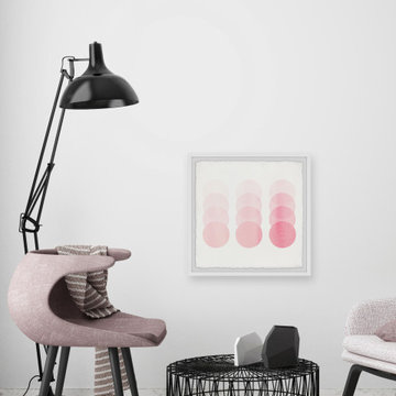"Fading Pinks" Framed Painting Print