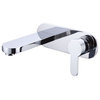 Dawn Wall Mounted Single Lever Concealed Wash Basin Mixer, Chrome