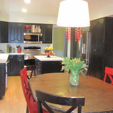 Black Painted Kitchen