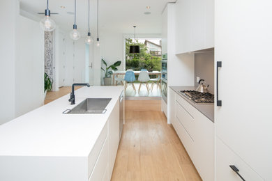 Example of a danish kitchen design in Vancouver
