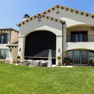 California Room Motorized Power Screens in Rancho Palos Verdes, CA