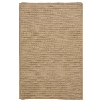 Simply Home Solid Rug, Cuban Sand, 7'x9'