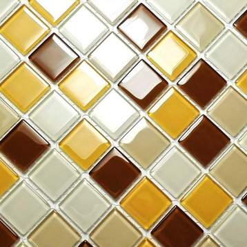 Multicolor Lattice - 3-Dimensional Mosaic Decorative Wall Tile(2PC)