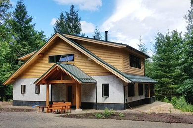 Arts and crafts exterior home photo in Portland