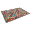 Oriental Rug Arijana Design 8'1"x5'7" Hand Knotted Carpet