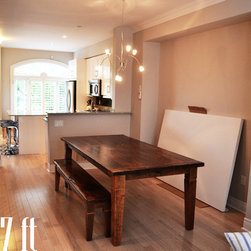 Reclaimed Wood Harvest Tables - Products