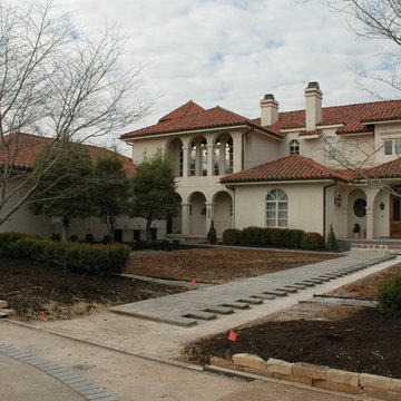Maggert Residence during construction