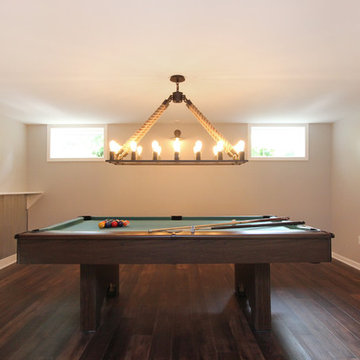 Modern Rustic Lower Level