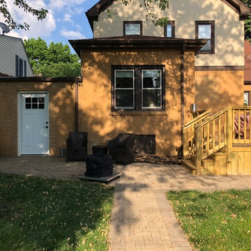 Deck with Ramp and Belgard Paver Patio by Arlington Heights, IL Deck and Patio B