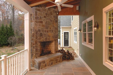 Classic porch idea in Baltimore
