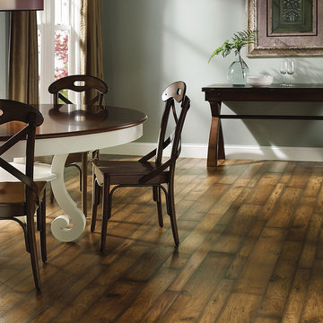 Stunning Dinning Space with Multi-Width Hardwood LVT