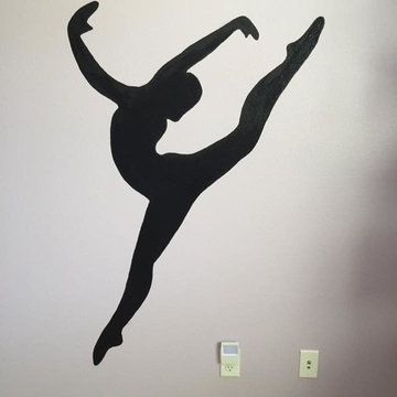 Hand Painted Dancer