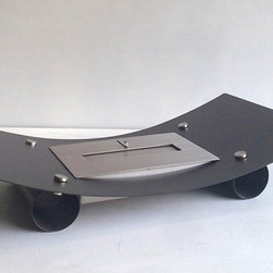 "Vesta" Modern Table Top Ventless Ethanol Fireplace - Tabletop Fireplaces
