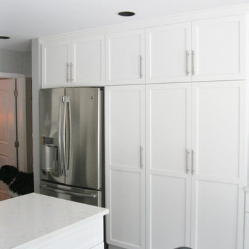 Contemporay White Reface Kitchen