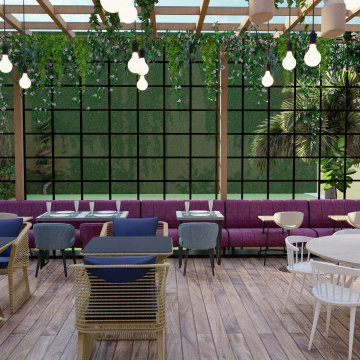 Eclectic Restaurant Design at Stanmore