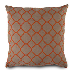 Hatteras Hammocks - Hatteras Square Hammock Pillow, Accord Koi, 18"x18" - Outdoor Cushions And Pillows