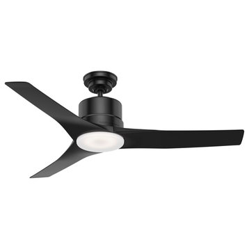Casablanca Piston 52" Indoor/Outdoor LED Ceiling Fan 50452 - Matte Black