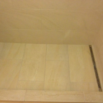 Large Format Tile Shower Design