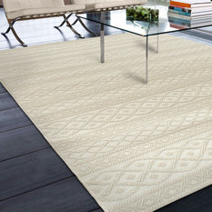 50 Most Por Outdoor Rugs For 2018 Houzz Orian Rugs Indoor Outdoor Knit Organic Cable Ivory Area Rug 5