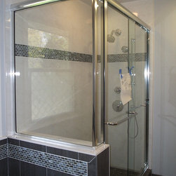 Semi-Frameless Showers - Shower Doors