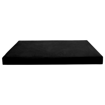 Same Pipe 6" Twin 75x39x6 Velvet Indoor Daybed Mattress |COVER ONLY|-AD374
