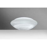Besa Lighting - Besa Lighting 977152C-LED Nova 13-20W 2 LED Flush-12.5"W 4.25 - Bulb Shape: Board  Dimable: YesNova 13-20W 2 LED Fl MarbleUL: Suitable for damp locations Energy Star Qualified: n/a ADA Certified: n/a  *Number of Lights: 1-*Wattage:17w LED bulb(s) *Bulb Included:Yes *Bulb Type:LED *Finish Type:Marble