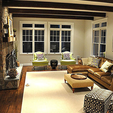 Living Room by Elizabeth McDonald of Design House Savannah