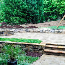 Irrigation And Retaining Wall