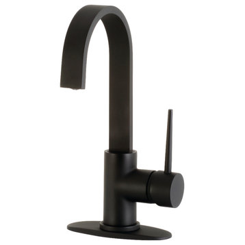 LS8610NYL New York One-Handle 1-Hole Deck Mounted Bar Faucet, Matte Black