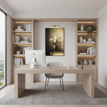 A Moment of Bloom Modern Style Wall Art