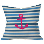 Deny Designs - Bianca Green Stay 1 Outdoor Throw Pillow - Do you hear that noise? it's your outdoor area begging for a facelift and what better way to turn up the chic than with our outdoor throw pillow collection? Made from water and mildew proof woven polyester, our indoor/outdoor throw pillow is the perfect way to add some vibrance and character to your boring outdoor furniture while giving the rain a run for its money. Note: Accessories not included.