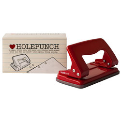 Contemporary Desk Accessories Heart Hole Punch