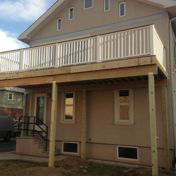 Trex Transcends Gravel Path 2nd Level Deck