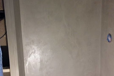 Inspiration for an industrial home design remodel in Other
