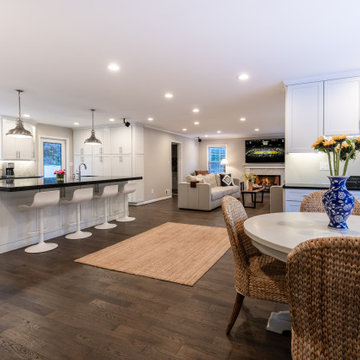 Excellent Kitchen and Living Space Remodeled in McLean, VA