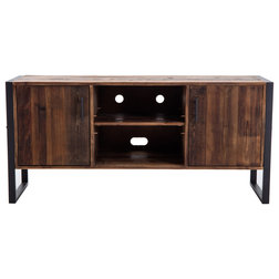 Rustic Entertainment Centers And Tv Stands by Crawford & Burke