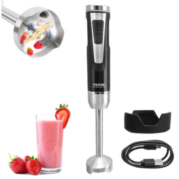 VEVOR Commercial Immersion Blender 15" Heavy Duty Hand Mixer 200W 8-Speed